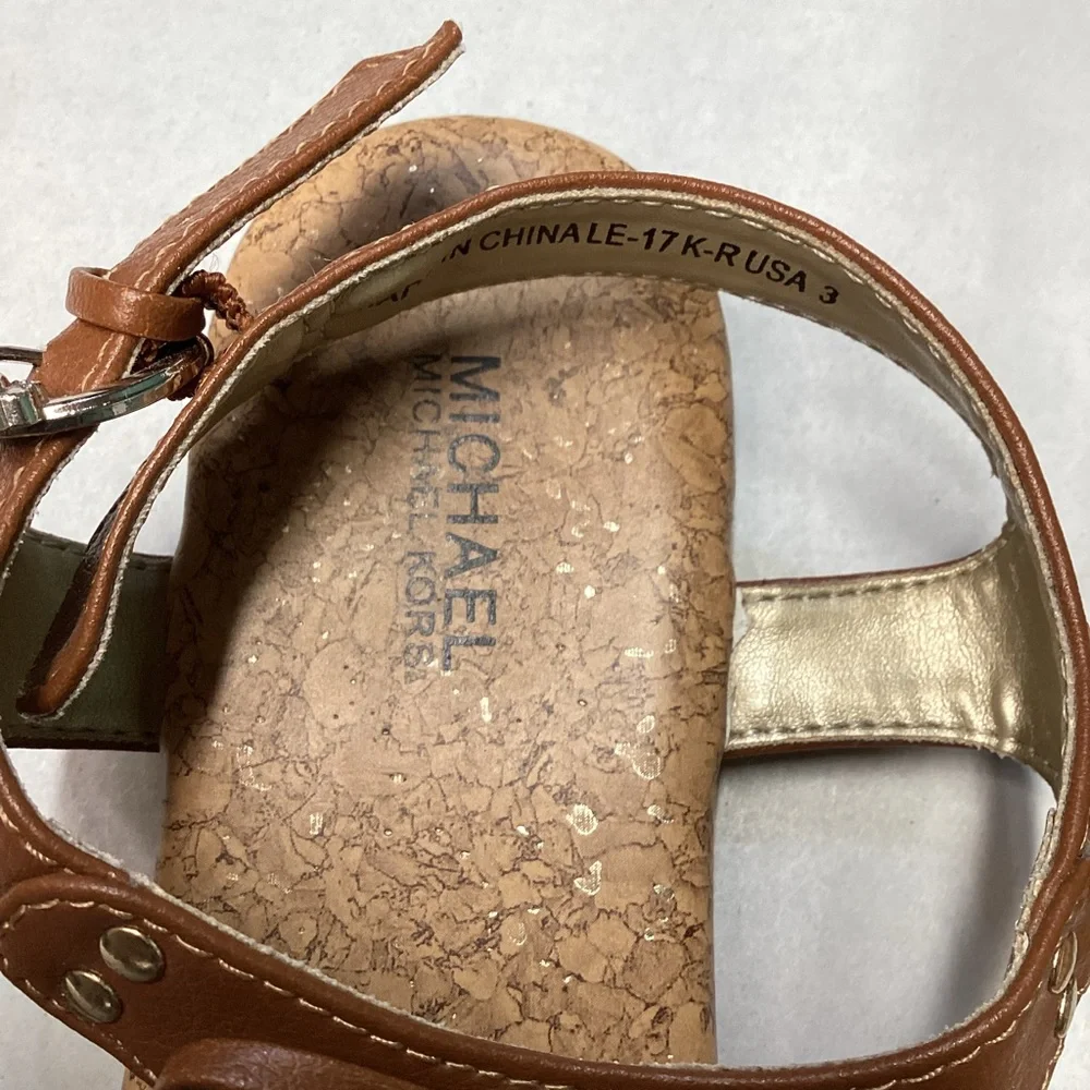 Michael Kors Girls Sandals Back To School Sz 3